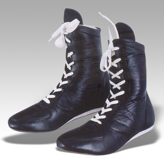 Boxing Shoes - Cowhide Leather Boxing Shoes - Body Tech
